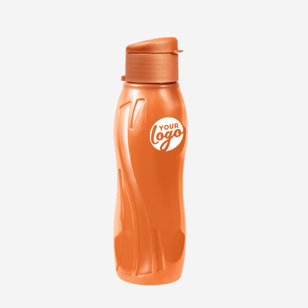 500ML ARCTIC SWIRL WATER BOTTLE PAD PRINT – METALLIC ROSE GOLD