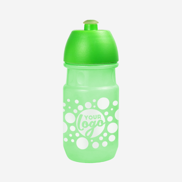 Sportec 7 CYCLIST - 500ml Sports Bottle 22 500ML CYCLIST BOTTLE IN CLEAR LIME GREEN