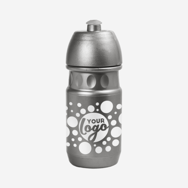 Sportec 7 CYCLIST - 500ml Sports Bottle 28 500ML CYCLIST BOTTLE IN METALLIC SILVER