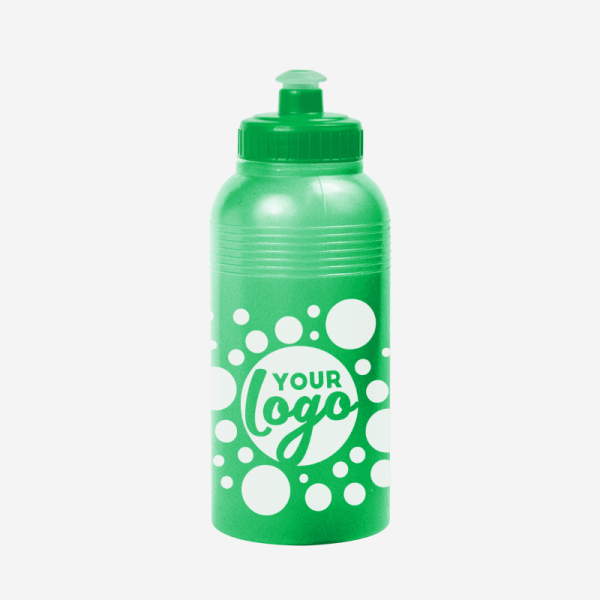 500ML KIDS WATER BOTTLE IN CLEAR EMERALD GREEN