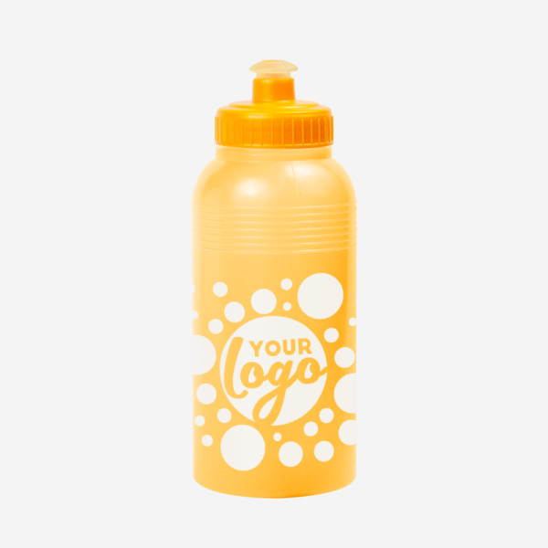 500ML KIDS WATER BOTTLE IN CLEAR ORANGE