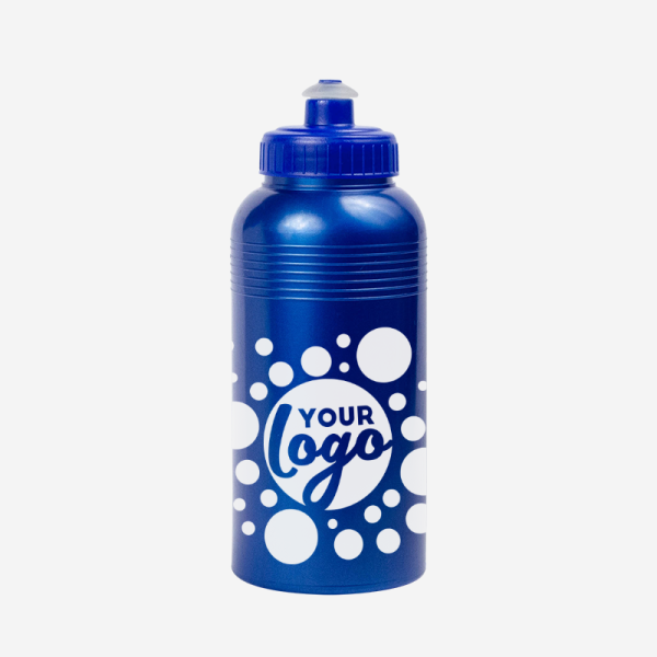 500ML KIDS WATER BOTTLE IN METALLIC BLUE