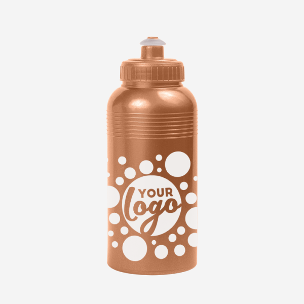 500ML KIDS WATER BOTTLE IN METALLIC ROSE GOLD