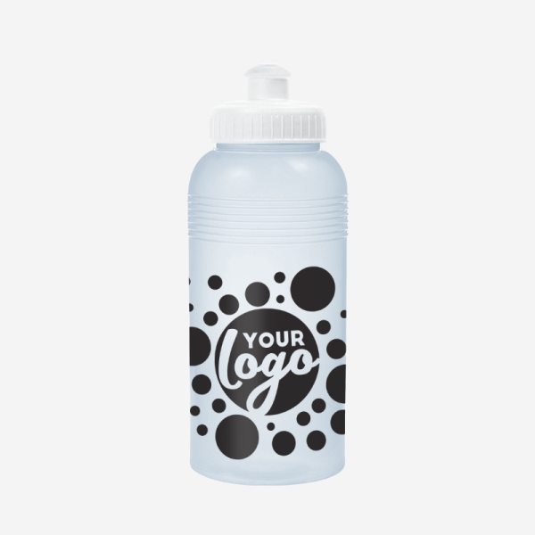 500ML KIDS WATER BOTTLE IN OPAQUE WHITE