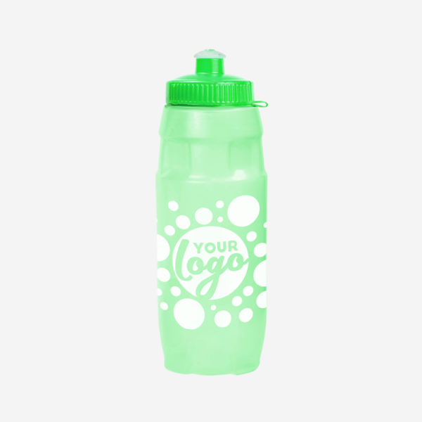 Sportec 13 - 600ml Sports Bottle 22 600ML SP13 SPORTS BOTTLE IN CLEAR LIME GREEN