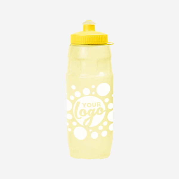 Sportec 13 - 600ml Sports Bottle 25 600ML SP13 SPORTS BOTTLE IN CLEAR YELLOW