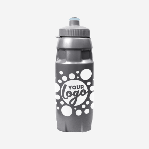 Sportec 13 - 600ml Sports Bottle 28 600ML SP13 SPORTS BOTTLE IN METALLIC SILVER