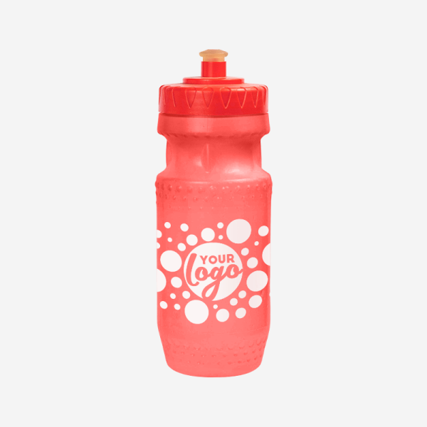 600ML SP3 WATER BOTTLE IN CLEAR RED