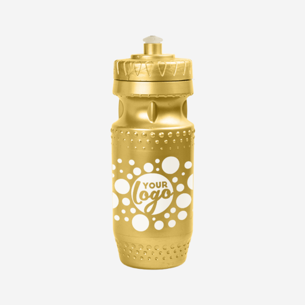 600ML SP3 WATER BOTTLE IN METALLIC GOLD