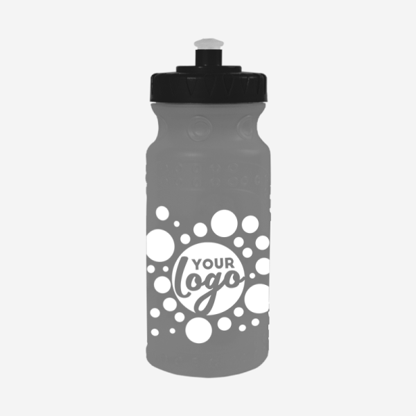 600ML SP5 WATER BOTTLE IN CLEAR CHARCOAL