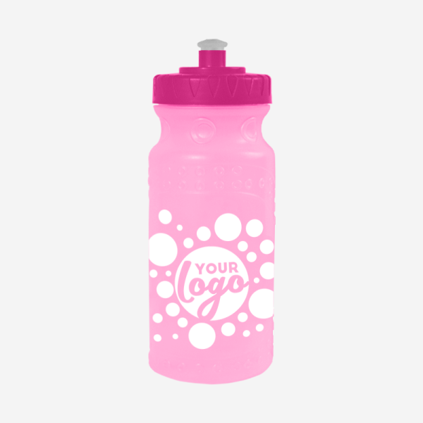 600ML SP5 WATER BOTTLE IN CLEAR MAGENTA