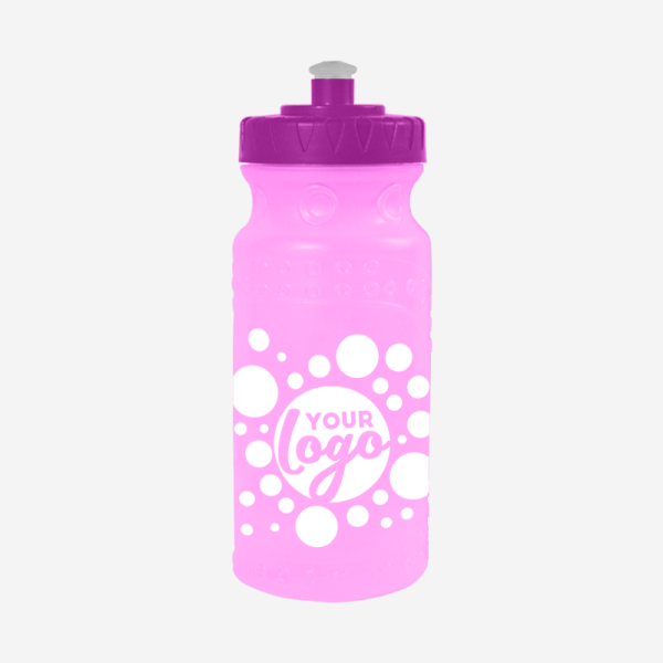 600ML SP5 WATER BOTTLE IN CLEAR PURPLE
