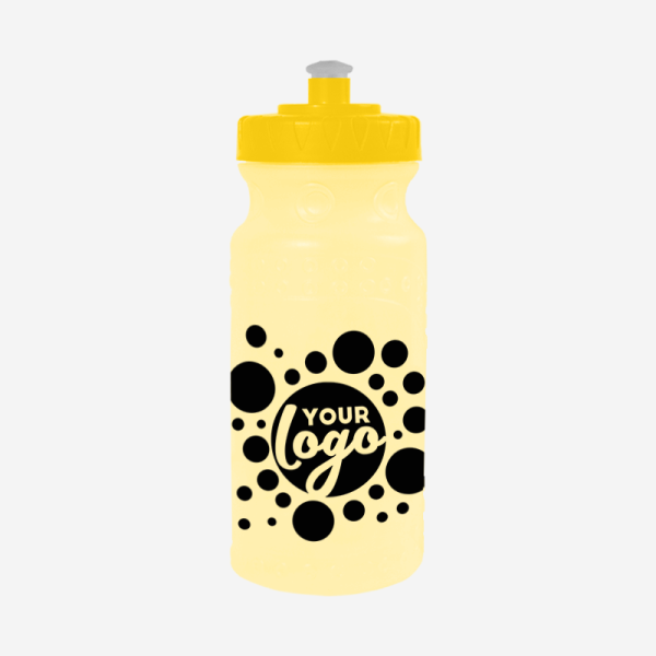 600ML SP5 WATER BOTTLE IN CLEAR YELLOW
