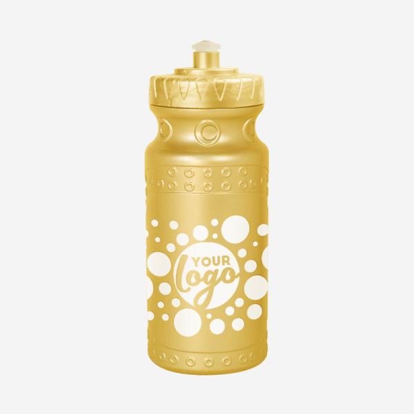 600ML SP5 WATER BOTTLE IN METALLIC GOLD
