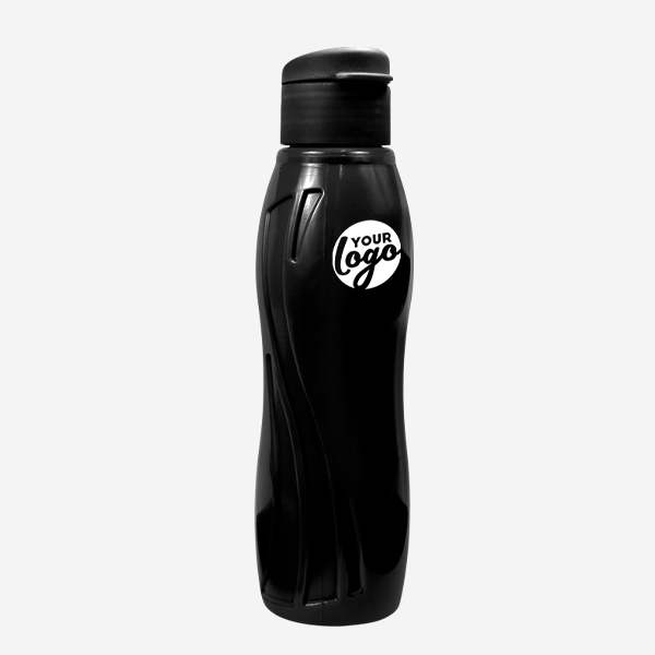 Arctic Swirl 750ml Water Bottle 2 750ML ARCTIC SWIRL WATER BOTTLE PAD PRINT – BLACK