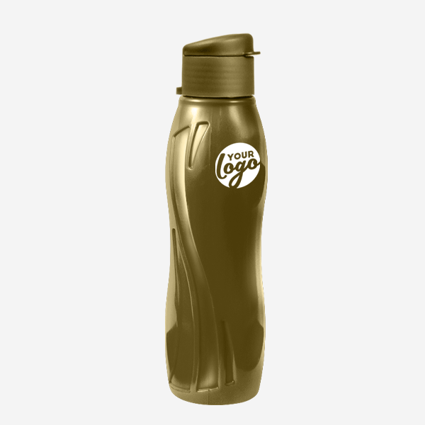 Arctic Swirl 750ml Water Bottle 19 750ML ARCTIC SWIRL WATER BOTTLE PAD PRINT – METALLIC BRONZE