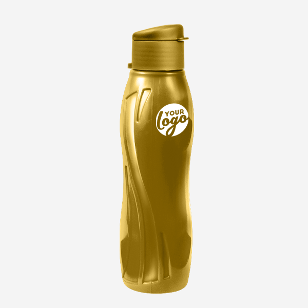 Arctic Swirl 750ml Water Bottle 20 750ML ARCTIC SWIRL WATER BOTTLE PAD PRINT – METALLIC GOLD