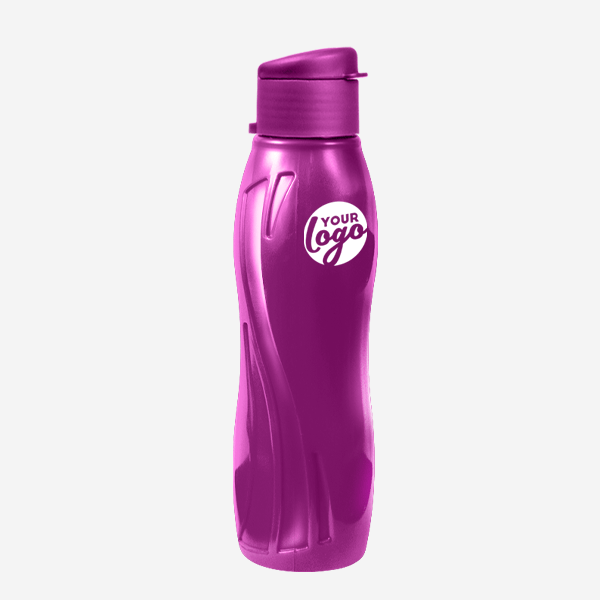 Arctic Swirl 750ml Water Bottle 22 750ML ARCTIC SWIRL WATER BOTTLE PAD PRINT – METALLIC PURPLE