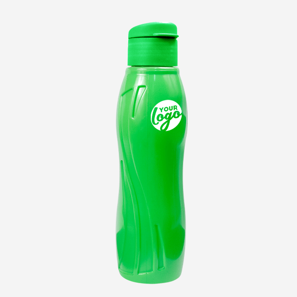 Arctic Swirl 750ml Water Bottle 1 750ML ARCTIC SWIRL WATER BOTTLE PAD PRINT – NEON GREEN