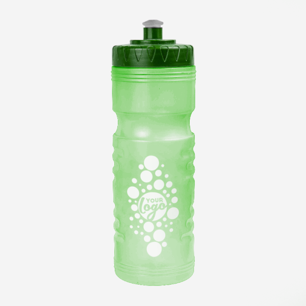 750ML SP1 SPORTS BOTTLE IN CLEAR EMERALD GREEN