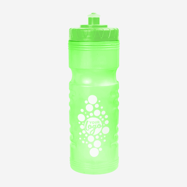 750ML SP1 SPORTS BOTTLE IN CLEAR LIME GREEN