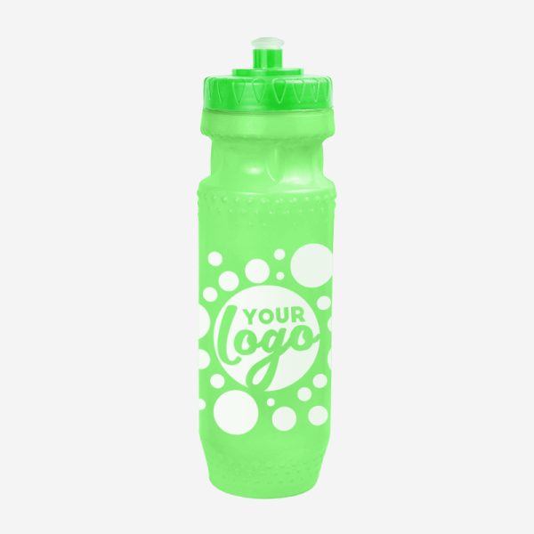 750ML SP3 WATER BOTTLE IN CLEAR LIME GREEN