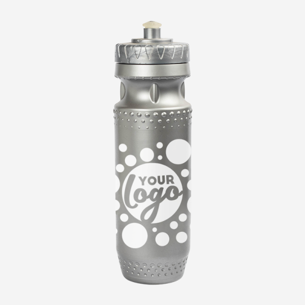 750ML SP3 WATER BOTTLE IN METALLIC SILVER