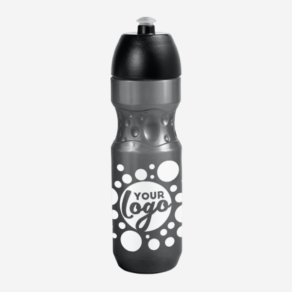 800ML CYCLIST BOTTLE SILK CLEAR CHARCOAL
