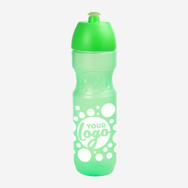800ML CYCLIST BOTTLE SILK CLEAR LIME GREEN