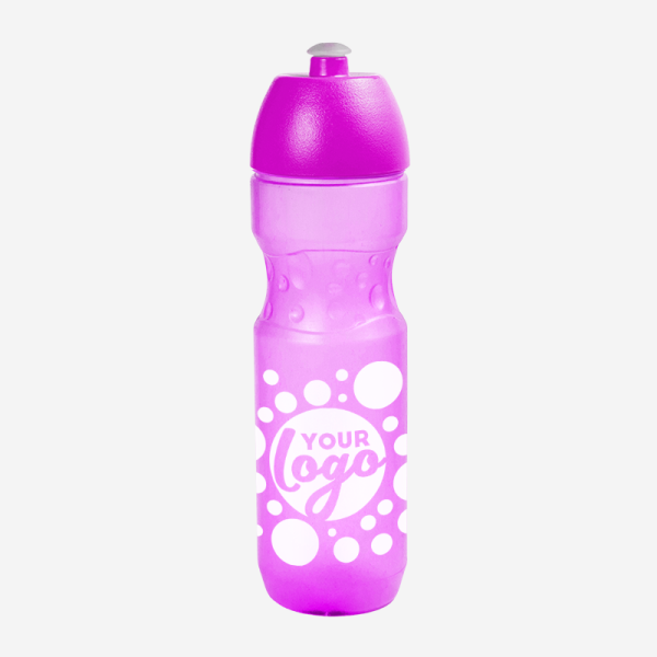 800ML CYCLIST BOTTLE SILK CLEAR PURPLE