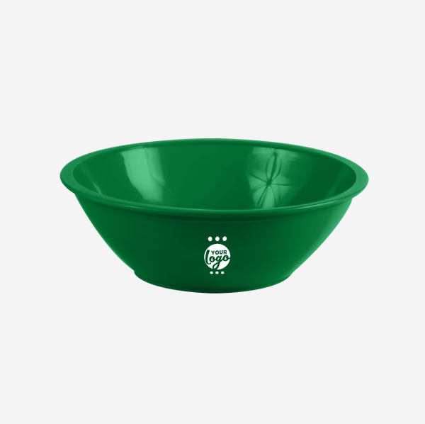 De Lux Bowl - Solid 43 DELUXE PASTIC BOWL IN EMERALD GREEN