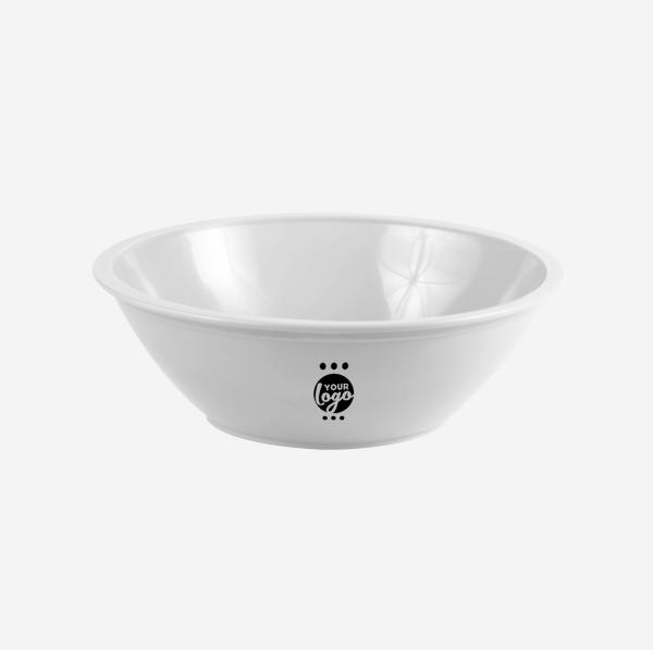De Lux Bowl - Solid 35 DELUXE PASTIC BOWL IN WHITE