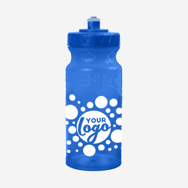 600ML SP5 WATER BOTTLE IN CLEAR CYAN