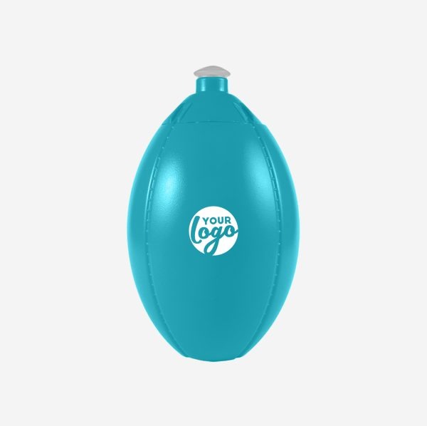 Rugby Ball 500ml Sports Bottle 13 REF 424 RUGBY MEMORY BALL 500ML TURQUOISE 1