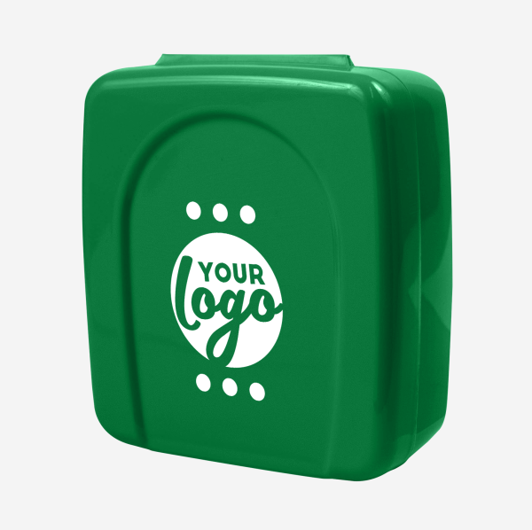 FLIP LID LUNCHBOX IN EMERALD GREEN