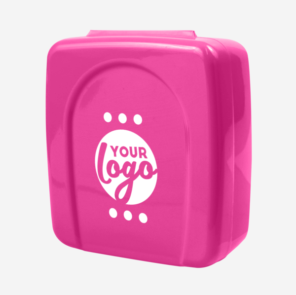 FLIP LID LUNCHBOX IN MAGENTA