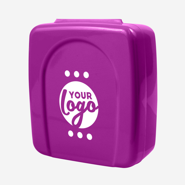 FLIP LID LUNCHBOX IN PURPLE
