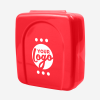 FLIP LID LUNCHBOX IN RED