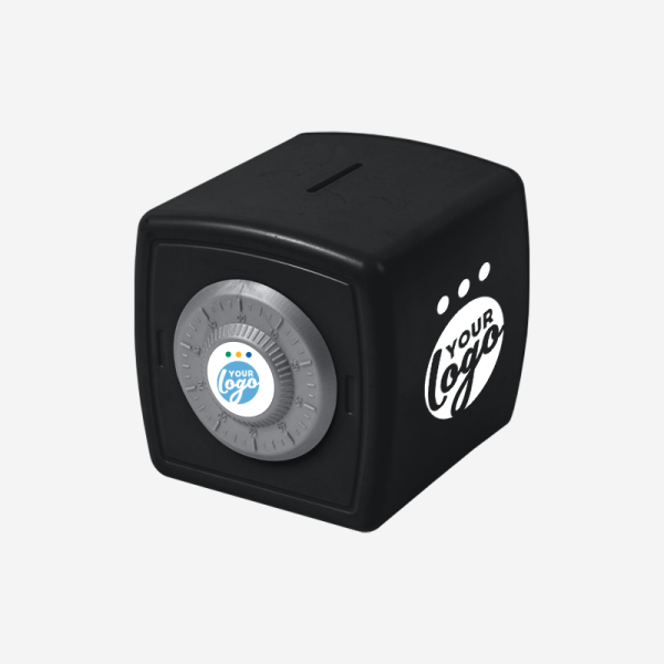 KIDDIES SAFE MONEYBOX IN BLACK