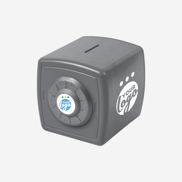 KIDDIES SAFE MONEYBOX IN GREY