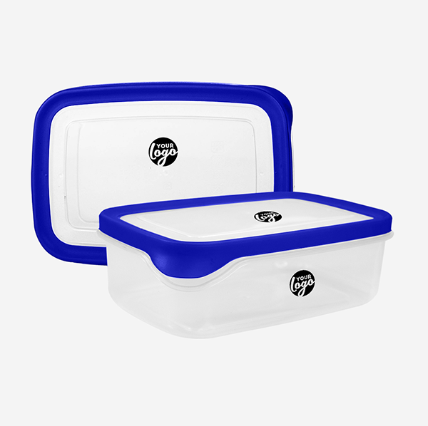Large Plastic Container with TPE Seal 16 LARGE PLASTIC CONTAINER CYAN 1