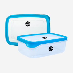 LARGE PLASTIC CONTAINER IN CYAN