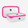 LARGE PLASTIC CONTAINER IN MAGENTA