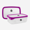 LARGE PLASTIC CONTAINER IN PURPLE