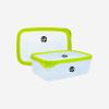 MEDIUM PLASTIC CONTAINER IN LIME GREEN