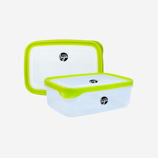 MEDIUM PLASTIC CONTAINER IN LIME GREEN