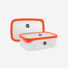 MEDIUM PLASTIC CONTAINER IN ORANGE
