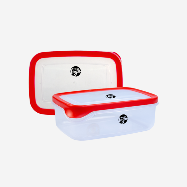 MEDIUM PLASTIC CONTAINER IN RED