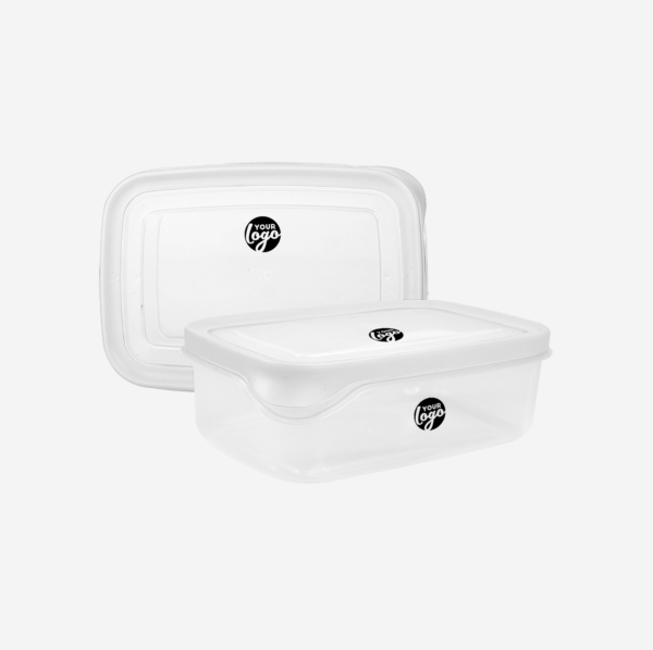 MEDIUM PLASTIC CONTAINER IN WHITE