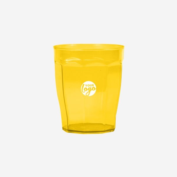 REF 1302 LUMO TULIP TUMBLER 200ML YELLOW 2